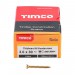 TIMCO Solo Woodscrew PZ1 CSK ZYP 3.0 x 30 200 PCS Box